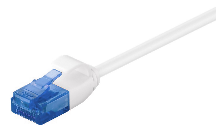POWERTECH καλώδιο δικτύου CAB-N320, Cat 6 U/UTP, slim, copper, 3m, λευκό