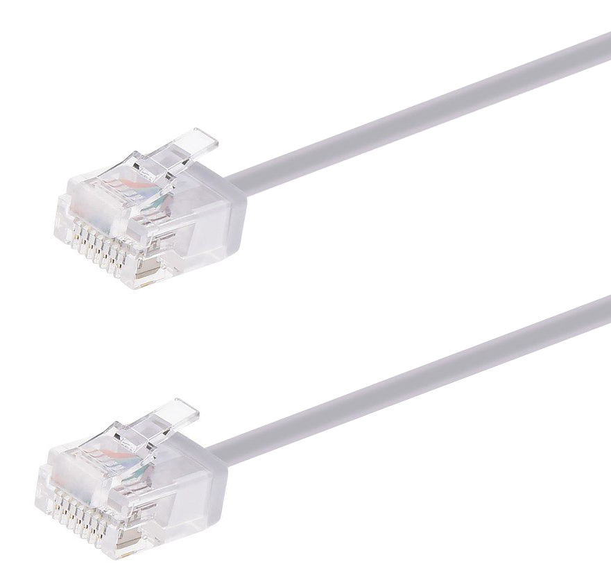 POWERTECH καλώδιο δικτύου CAB-N438, Cat 6A U/UTP, ultra slim, copper, 500MHz, 0.25m, γκρι