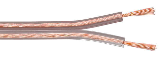 POWERTECH καλώδιο ήχου 2x 4.00mm² CAB-SP016, CCA, 10m, διάφανο - Image 2