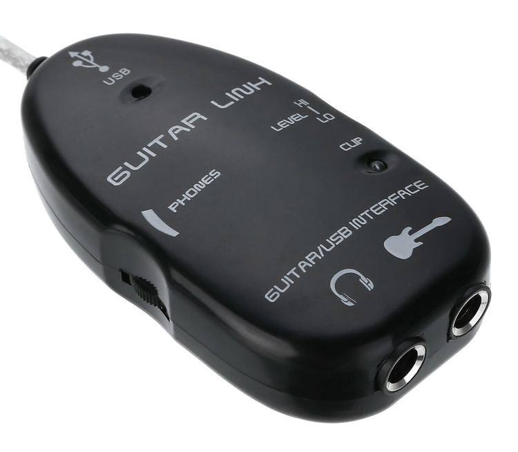 POWERTECH USB Guitar Link CAB-U140, για σύνδεση κιθάρας σε PC, 1m - Image 3