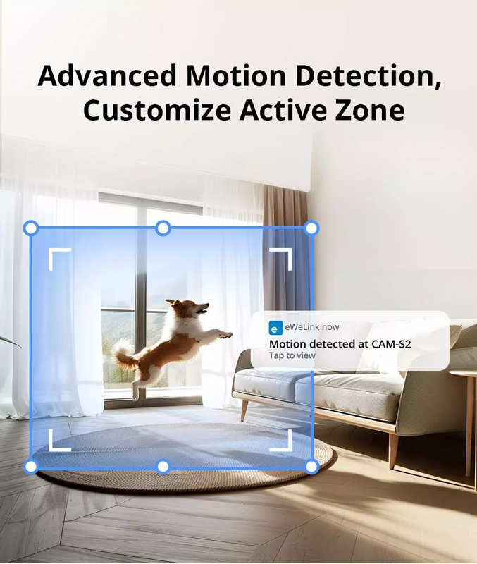 SONOFF smart κάμερα CAM-S2, 2MP, WiFi, SD - Image 6