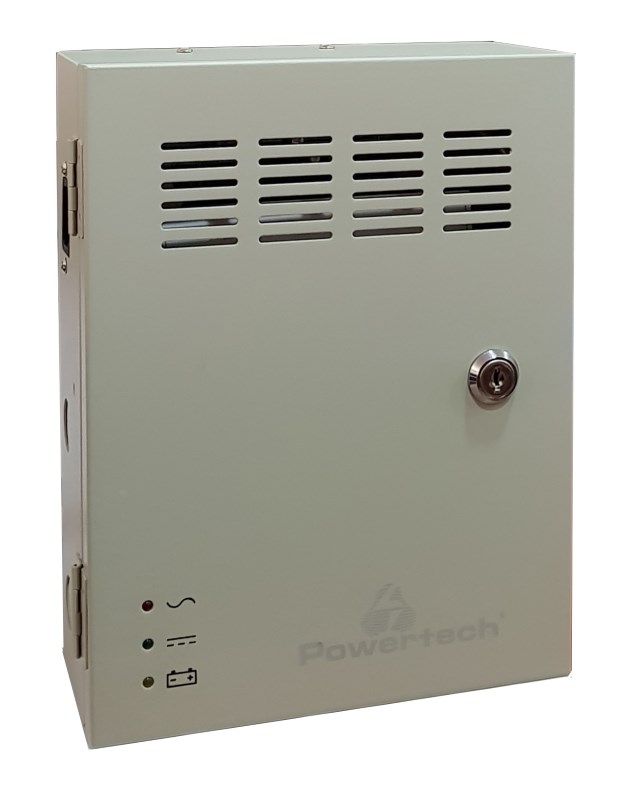 POWERTECH τροφοδοτικό CP1209-20A-B για CCTV-Alarm, DC12V 20A, 9 κανάλια - Image 2