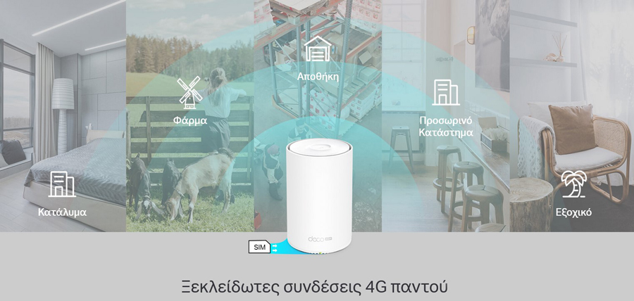 TP-LINK Whole Home Mesh WiFi 6 Deco X20-4G, 4G+ Cat6 AX1800, Ver. 1.0 - Image 6