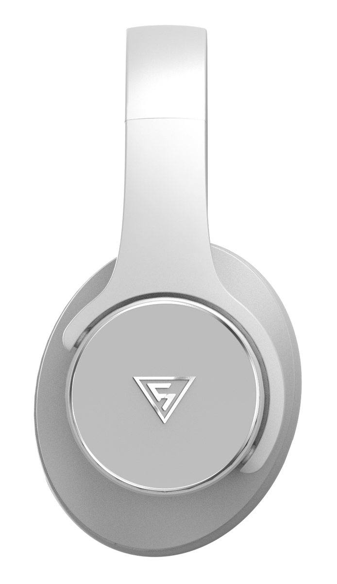 DOQAUS headphones DESIGN 1, ασύρματα & ενσύρματα, Φ40mm, 600mAh, γκρι - Image 3