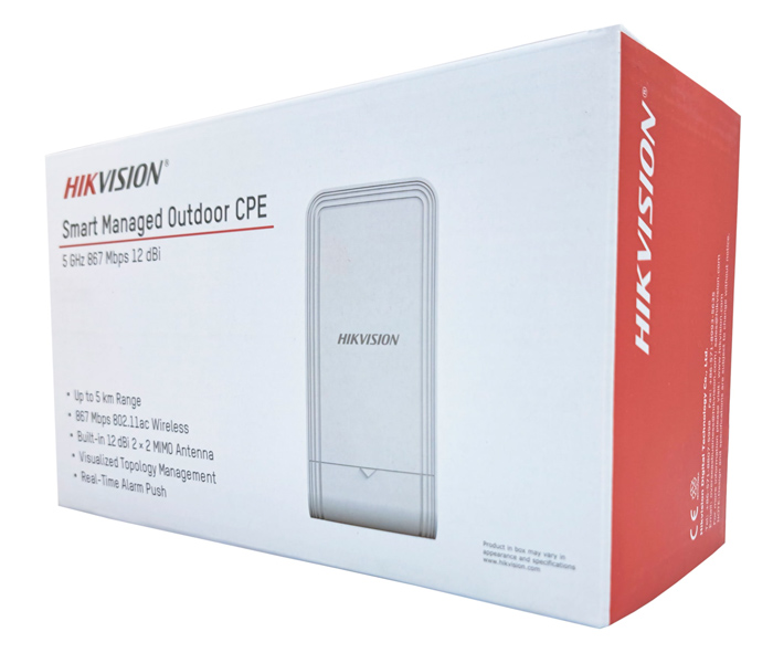 HIKVISION outdoor wireless CPE DS-3WF02C-5AC/O, 867Mbps 5GHz, 12dBi - Image 4