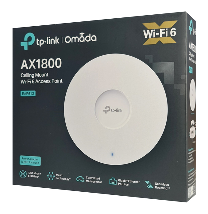 TP-LINK access point EAP613, οροφής, Wi-Fi 6, 1800Mbps, Mesh, Ver. 1.0 - Image 5