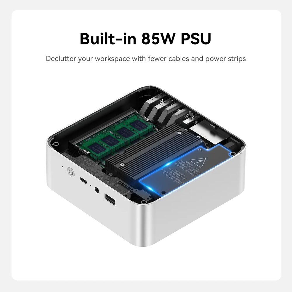 BEELINK mini PC EQi13 Pro, Intel i5-13500H, 32GB, 500GB M.2, Windows 11 Pro - Image 13