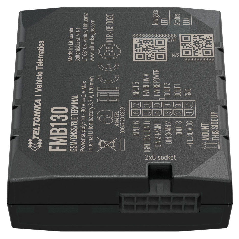 TELTONIKA GPS Tracker αυτοκινήτου FMB130, GSM/GPRS/GNSS, Bluetooth - Image 3