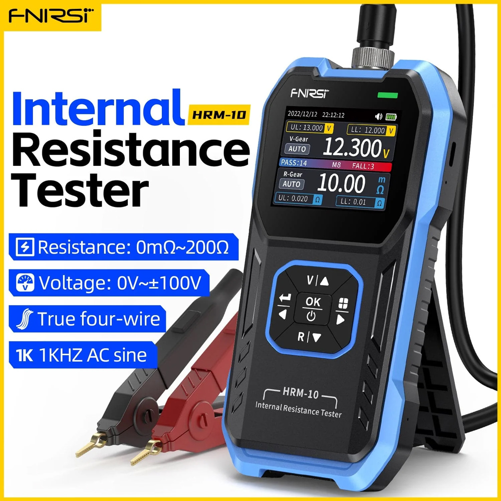 FNIRSI tester μπαταριών HRM-10, επαναφορτιζόμενο - Image 6
