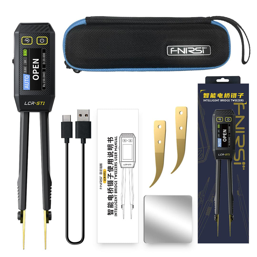 FNIRSI ψηφιακό LCR/SMD/ESR tester LCR-ST1, επαναφορτιζόμενο - Image 7