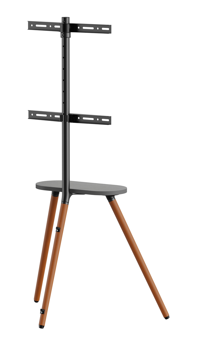 BRATECK βάση τηλεόρασης δαπέδου FS28-44F-04, 43-65", έως 35kg, με ράφι - Image 5
