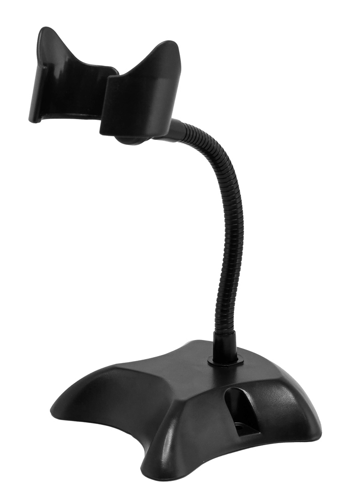 GTCODESTAR βάση για barcode scanner GTC-STAND, εύκαμπτος μεταλλικός βραχίονας, μαύρη - Image 2