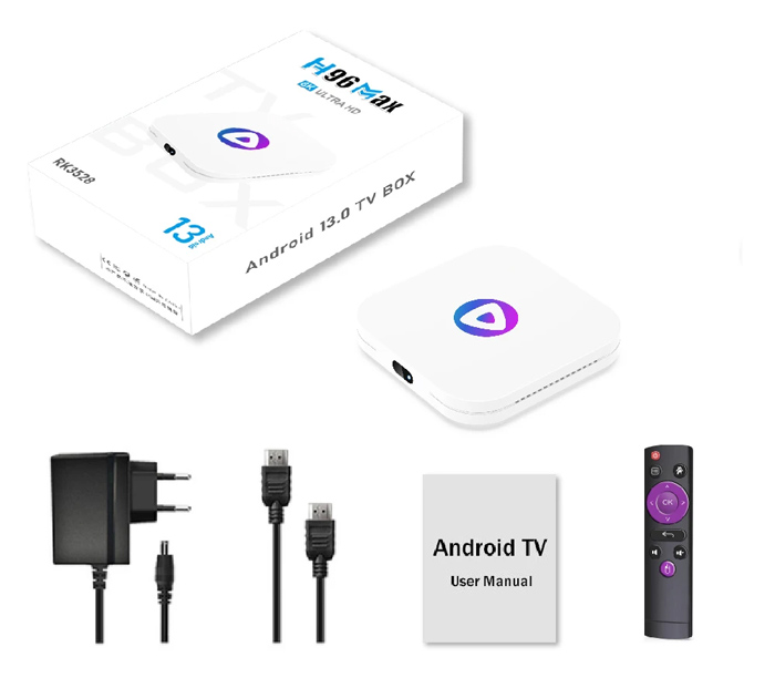 H96 MAX TV Box Μ1, 8K, RK3528, 4/64GB, WiFi, Bluetooth, Android 13 - Image 7