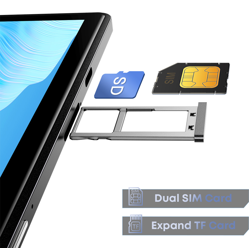 CHUWI tablet Hi10 XPro, 10.1" HD, 4/128GB, 4G, 7000mAh, Android 15, γκρι - Image 6