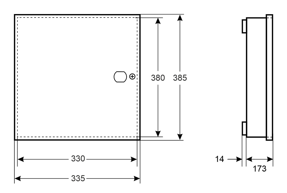 PULSAR τροφοδοτικό HPSB-24V10A-C, 27.6V/10A - Image 4