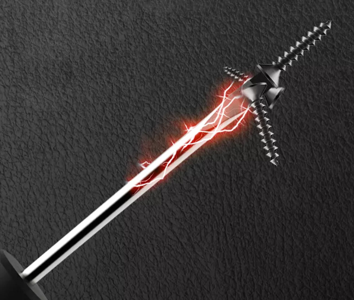 DELI σετ κατσαβίδια HT1006C, 3x ίσια & 3x σταυρωτά, μαγνητικά, 6τμχ - Image 3