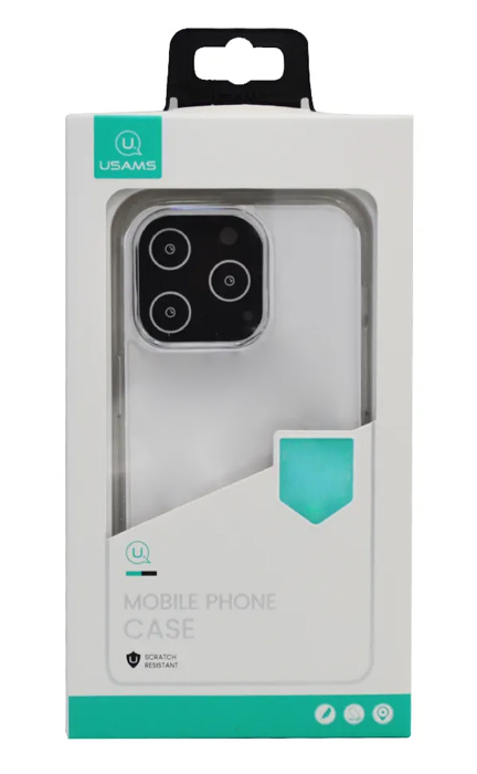USAMS θήκη Binz για iPhone 14 Pro Max, μπλε & διάφανη - Image 4