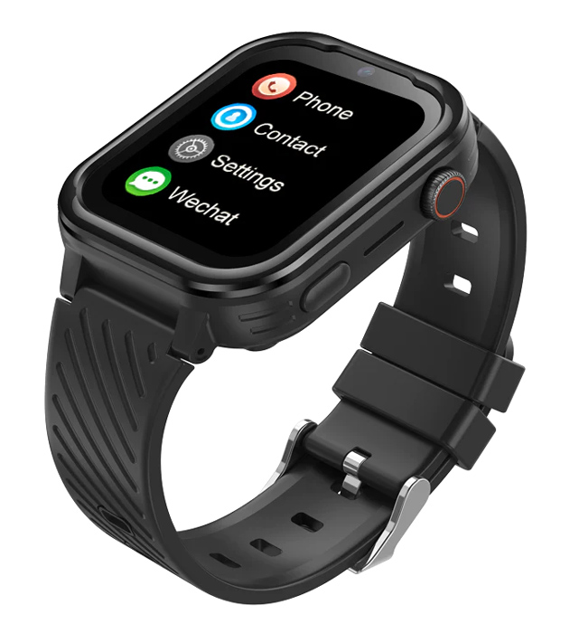 INTIME GPS smartwatch για παιδιά IT-061, 1.85", κάμερα, 4G, IPX7, μαύρο - Image 6