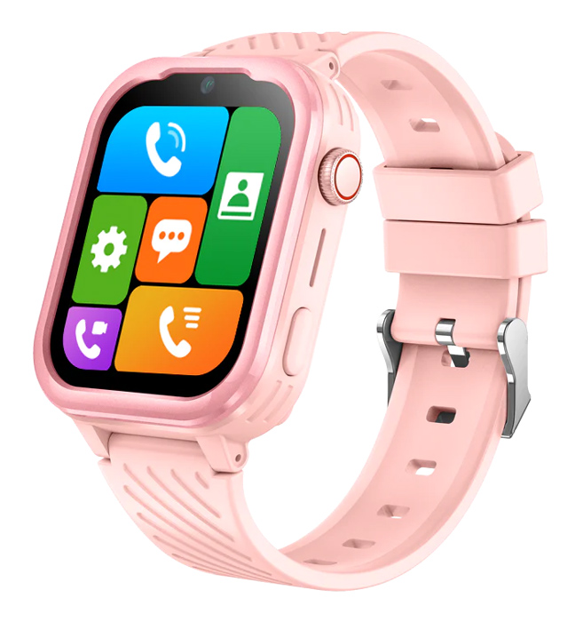 INTIME GPS smartwatch για παιδιά IT-063, 1.85", κάμερα, 4G, IPX7, ροζ - Image 6