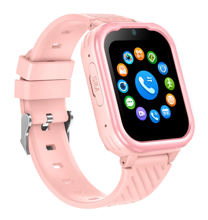 INTIME GPS smartwatch για παιδιά IT-063, 1.85", κάμερα, 4G, IPX7, ροζ - Image 7