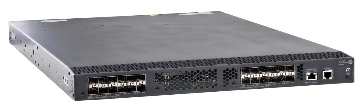 HPE used Switch 5920, 24XG 24 Ports 10GBe,2x PSU, Fans