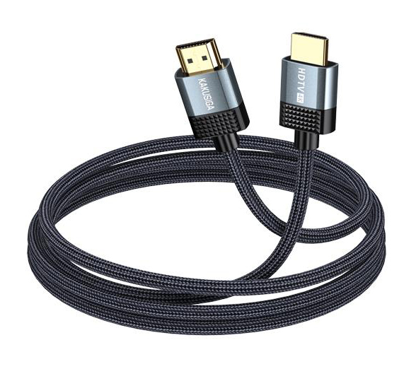 KAKUSIGA καλώδιο HDMI KSC-983, 4K/60Hz, 18Gbps, 2m, μαύρο - Image 3