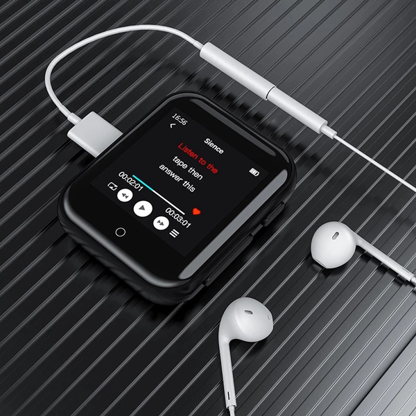 RUIZU MP3 player M8 με ηχείο, 1.54", 16GB, BT, ελληνικό μενού, μαύρο - Image 5
