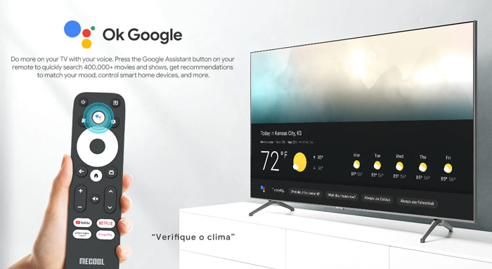 MECOOL TV Box KM2 Plus, Google/Netflix certificate, 4K, WiFi, Android 11 - Image 4
