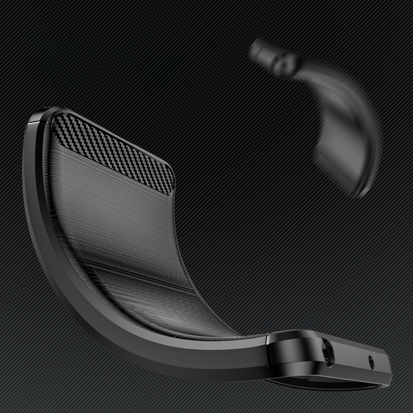 POWERTECH θήκη Carbon MOB-1848 για Xiaomi Note 12 5G/Poco X5, μαύρη - Image 3