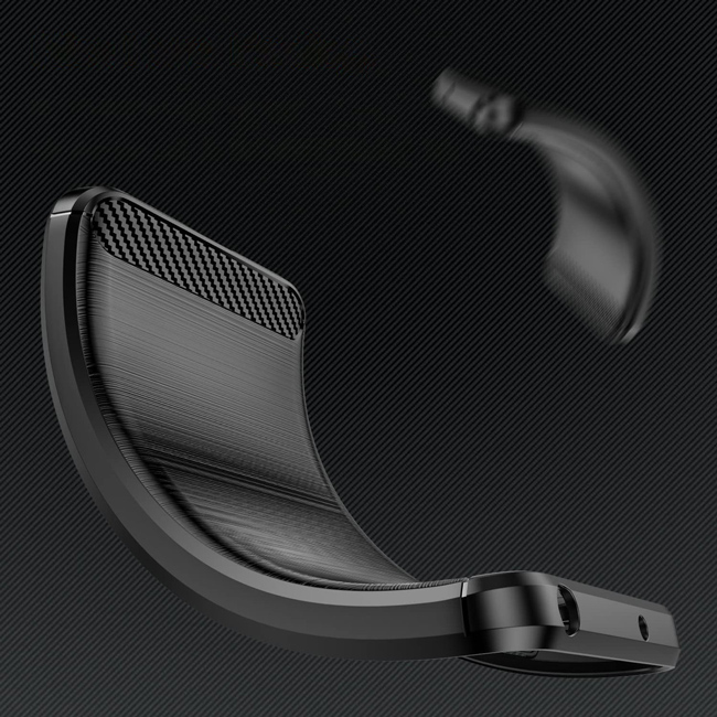 POWERTECH θήκη Carbon MOB-1852 για Samsung Galaxy A24, μαύρη - Image 3