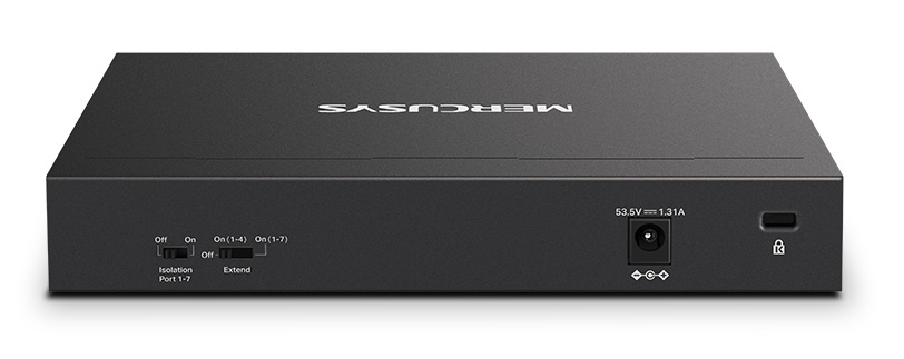 MERCUSYS Desktop Switch MS108GP, 8x 10/100/1000 Mbps, PoE+, Ver. 1.0 - Image 3