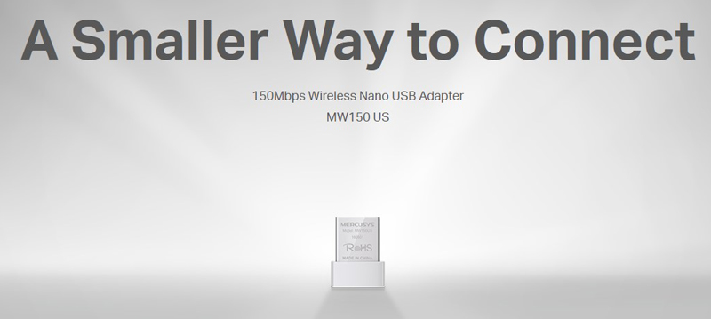 MERCUSYS ασύρματος USB αντάπτορας δικτύου MW150US, 150Mbps, Ver. 2 - Image 4