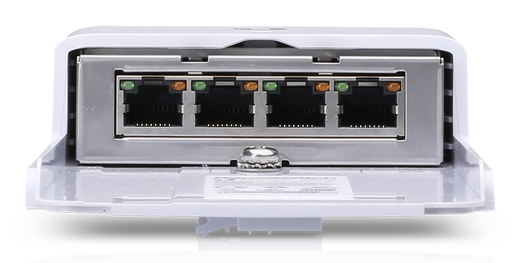 UBIQUITI PoE NanoSwitch N-SW, 4-Port 10/100/1000Mbps, outdoor - Image 2