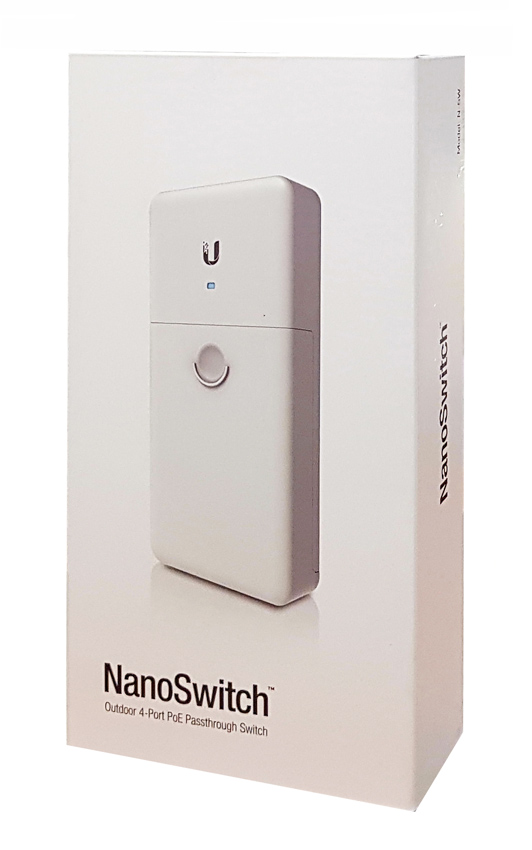 UBIQUITI PoE NanoSwitch N-SW, 4-Port 10/100/1000Mbps, outdoor - Image 6