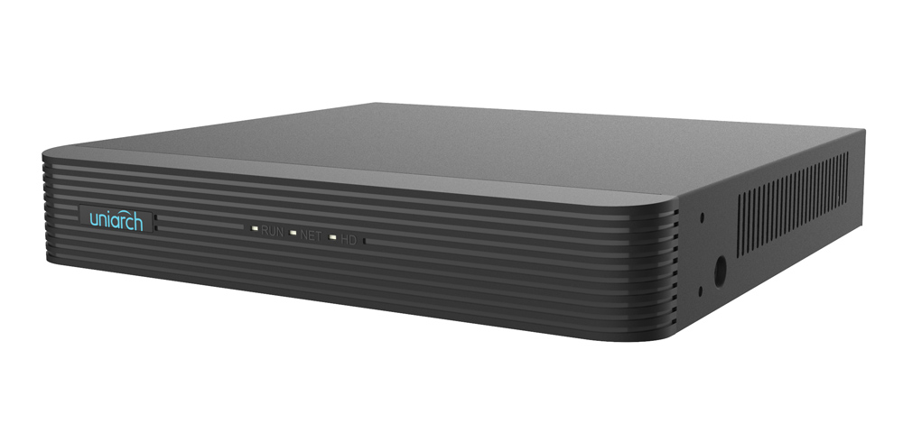 UNIARCH NVR καταγραφικό NVR-104E2-P4, H.265/H.264, 8MP, 4 κανάλια PoE - Image 3