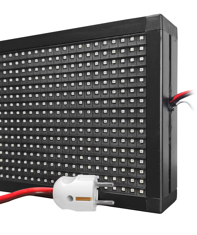 Πινακίδα LED κυλιόμενων μηνυμάτων LED105041, WiFi, 105x41cm, IP65, λευκό - Image 5