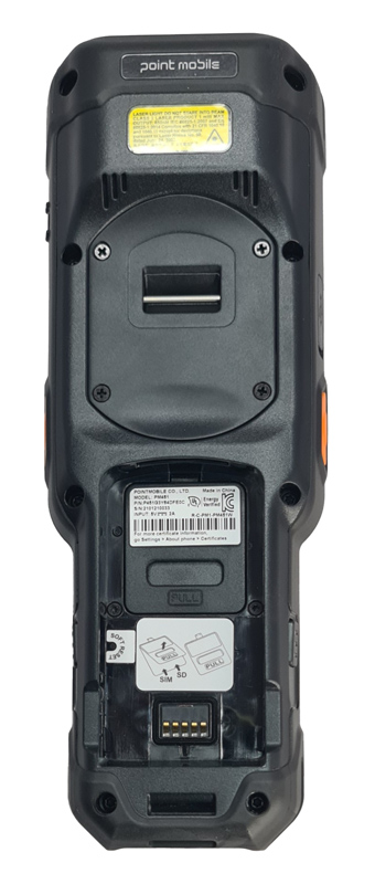 POINT MOBILE PDA P451G3, Wi-Fi, 1D & 2D barcodes, 4.3", 4/64GB, μαύρο - Image 3