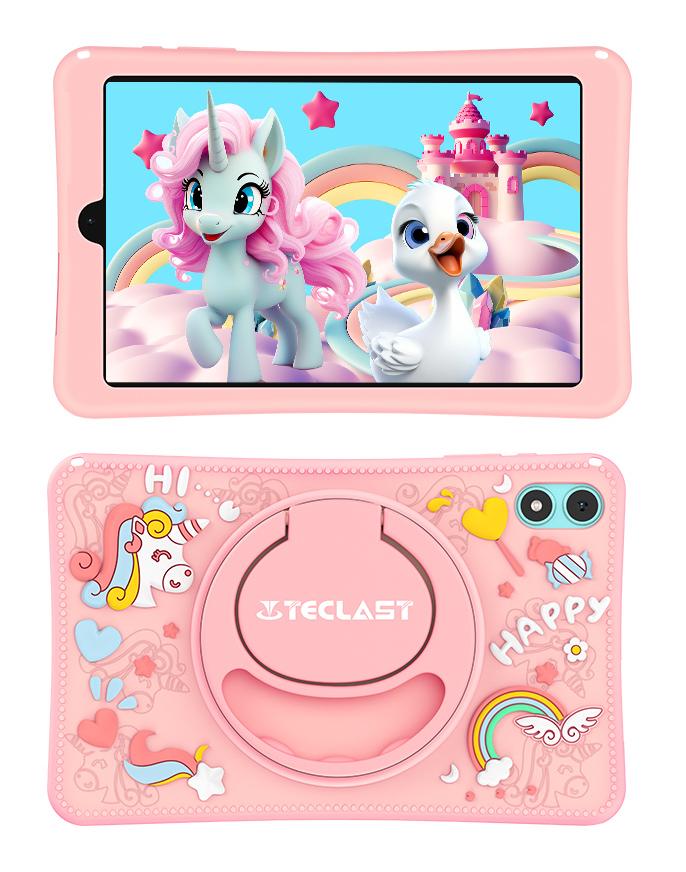 TECLAST tablet P85 Kids, 8", 3/64GB, Android 15, 5000mAh, ροζ