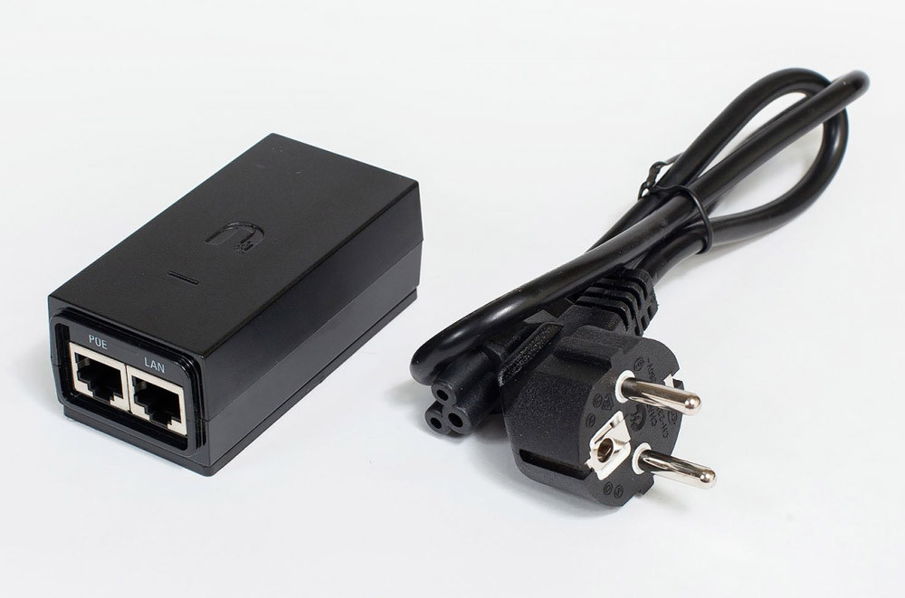 UBIQUITI Gigabit PoE Adapter POE-24-12W-G, 24V, 0.5A 12W, με power cable - Image 2