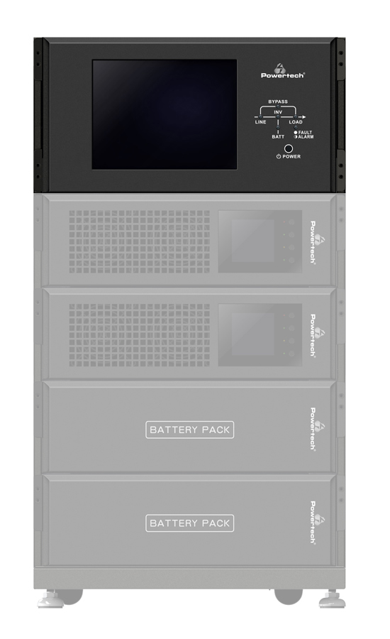 POWERTECH LCD οθόνη αφής 10" PT-10LM, για συστήματα UPS - Image 2