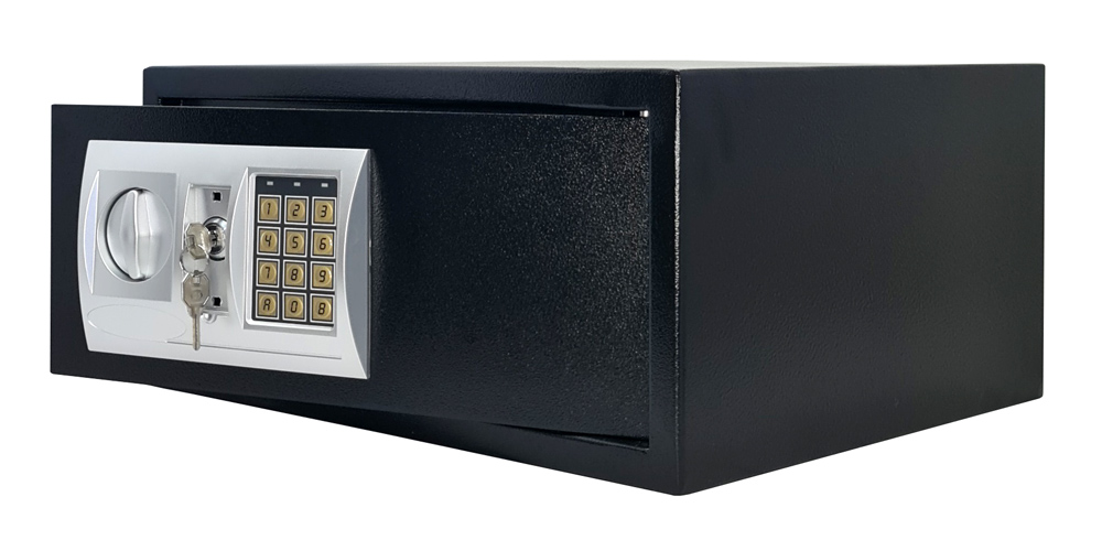 POWERTECH χρηματοκιβώτιο ασφαλείας PT-1194, ψηφιακό κλείδωμα, 43x35x20cm, 11kg - Image 4