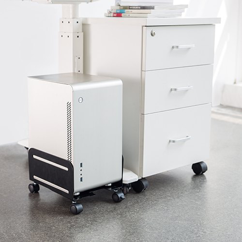 POWERTECH βάση PC PT-1329 με ροδάκια, universal, μεταλλική, έως 10kg - Image 2