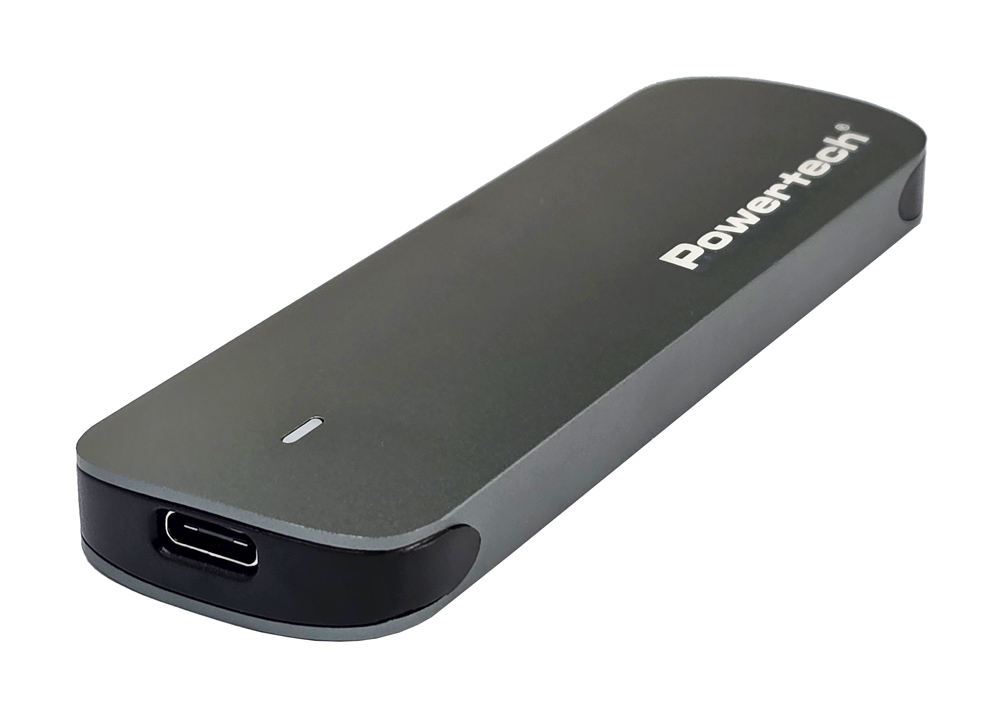 POWERTECH θήκη για M.2 SATA SSD PT-1374, 6Gbps, γκρι - Image 2