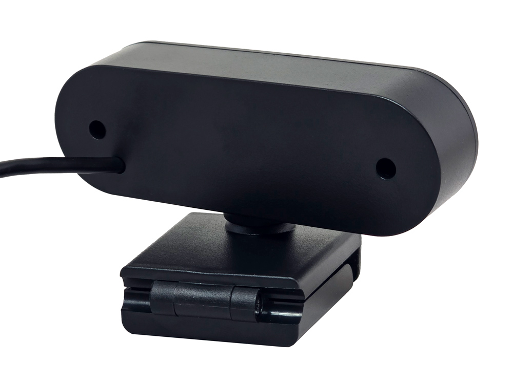 POWERTECH web camera PT-1382, 2MP, 1080p FHD, ρυθμιζόμενη εστίαση, 1.5m, μαύρη - Image 4