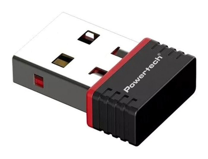 POWERTECH ασύρματος USB αντάπτορας δικτύου PT-1384, 150Mbps WiFi - Image 3
