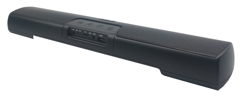 POWERTECH soundbar PT-989, 20W RMS, TWS, 3600mAh, μαύρο - Image 2