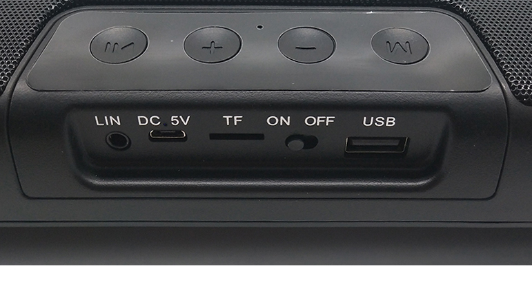 POWERTECH soundbar PT-989, 20W RMS, TWS, 3600mAh, μαύρο - Image 5