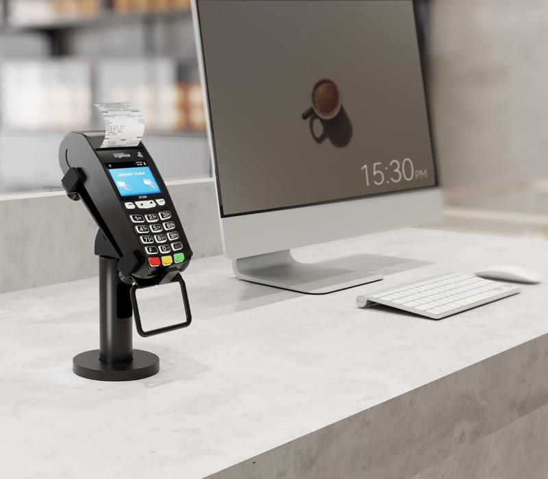 BRATECK επιτραπέζια βάση POS PTS-05, περιστρεφόμενη, universal - Image 2
