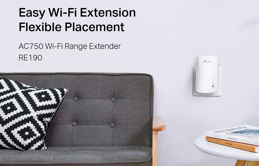 TP-LINK AC750 Wi-Fi Range Extender RE190, dual band, Ver. 4.0 - Image 8