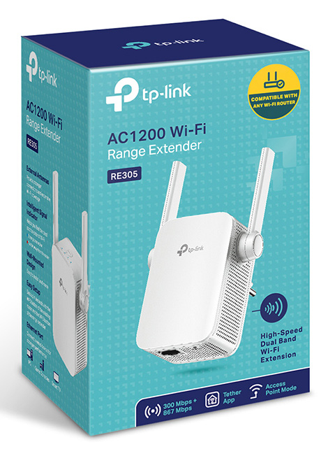 TP-LINK AC1200 Wi-Fi Range Extender RE305, dual band, Ver. 3.0 - Image 4
